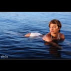 ...in the water. ...in the water.