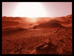 Tramonto su Marte Tramonto su Marte