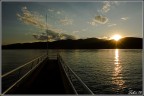 Tramonto sul lago