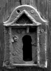 La vecchia serratura BW La vecchia serratura BW