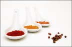 Paprika, Curry, Cannella e Pepe