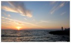 Pescatore al tramonto Pescatore al tramonto