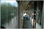 treno Orvieto-Reggio Emilia.. la gente in un momento fuori dal tempo,, quando non sei n dov'eri n dove sarai...