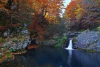 Parcodei 100 laghi, un caldo pomeriggio di autunno. Stavo facendo un giro a funghi a poca distanza dalla macchina, quando mi si  presentato questo scorcio di colori autunnali.