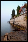 Giornata di foschia sul Lago d'Orta