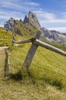 In Val Gardena: sentiero sulle In Val Gardena: sentiero sulle