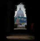 L'ho scattata dal famoso buco nel portone in Piazza dei cavalieri di Malta a Roma, sull'Aventino..un luogo magico.