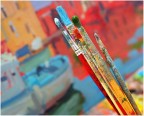Pennelli e colori. Pennelli e colori.