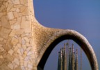 Velvia50,SagradaFamilia dal tetto della CasaPedrera