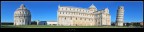 Panoramica: Pisa - Piazza dei miracoli Panoramica: Pisa - Piazza dei miracoli