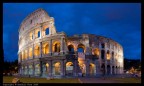 colosseo di sera colosseo di sera