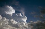 Foto scattata per test ad un banco nuvoloso
