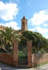 Il Castello all'ingresso di Bolgheri, in una giornata di fine inverno - quasi primavera. Nessuna post-produzione, solo un leggero taglio