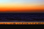 Sulla spiaggia per vedere il tramonto Sulla spiaggia per vedere il tramonto