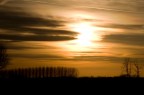 Tramonto sulla campagna Tramonto sulla campagna