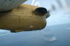 Scatto effettuato a bordo dell'idrovolante Maldivian Airtaxi