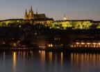 Praga - Castello ripreso dal Ponte Carlo Praga - Castello ripreso dal Ponte Carlo