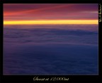 Sunset at 12.000mt Sunset at 12.000mt