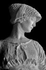Scultura in gesso di L. Andreotti