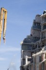 Abbattimento di una vecchia palazzina Abbattimento di una vecchia palazzina