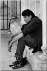 purtroppo c'era anche una piccola bestiola che si vede poco. sarebbe stato bello riprenderli bene insieme, avrebbe dato l'idea della complicit fra padrone e animale.
ma non tutte le ciambelle vengono col buco