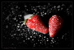 Strawberries in love.... Strawberries in love....