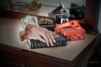 Hannibal's gloves... Hannibal's gloves...