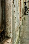 Muro con bicicletta
