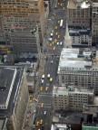 il traffico visto dall'Empire State Building