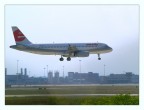 Airbus A320 landing Malpensa Airbus A320 landing Malpensa
