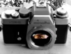 My eye in my Minolta XE-1 My eye in my Minolta XE-1