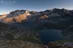 Lago Agnel e catena delle Levanne Lago Agnel e catena delle Levanne