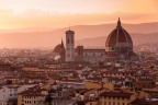 Firenze al tramonto. Vista classica, ma la luce meritava uno scatto.