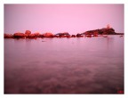 Tramonto rosa a Nora Tramonto rosa a Nora