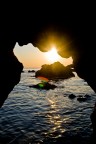 tramonto dalla grotta tramonto dalla grotta