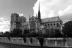 Notre Dame B/W Notre Dame B/W