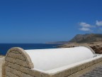 bianco e azzurro; fuga