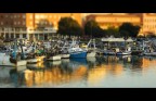 Livorno vista dalla sua fortezza vecchia (tilt shift test No2)