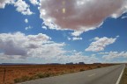 Sulla strada per la Monument Valley Sulla strada per la Monument Valley