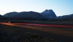 Andando via. Andando via.