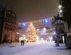 Da UNA Ferrara innevata...tantissimi Auguri di Buone Feste a tutti gli amici...!!