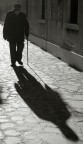 Uomo con ombra Uomo con ombra
