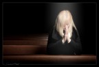Girl prays...God listens. Girl prays...God listens.