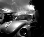 in garage in garage