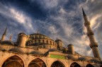 moschea blu HDR moschea blu HDR