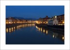 Lungarno nell'ora blu Lungarno nell'ora blu