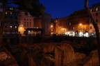 Largo Argentina (Roma) al crepuscolo Largo Argentina (Roma) al crepuscolo