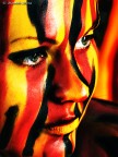 Zara: body painting Zara: body painting
