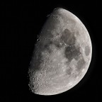 Luna a 1200mm con canon 7d Luna a 1200mm con canon 7d