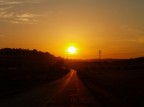 Strada al tramonto... Strada al tramonto...